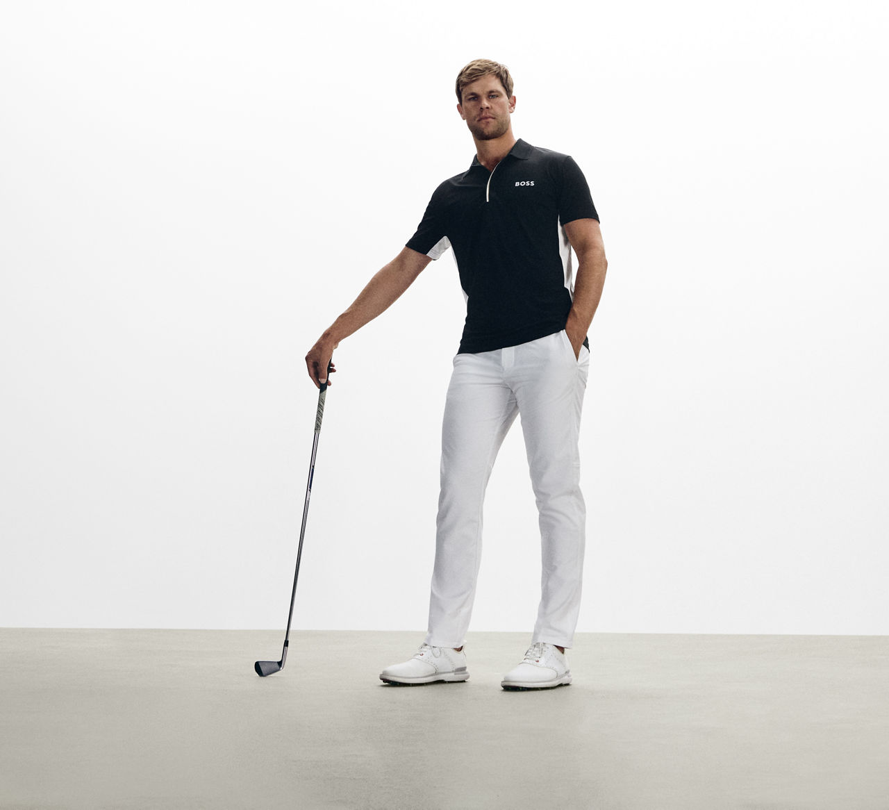 Boss Golfer Side Logo Black main image 1